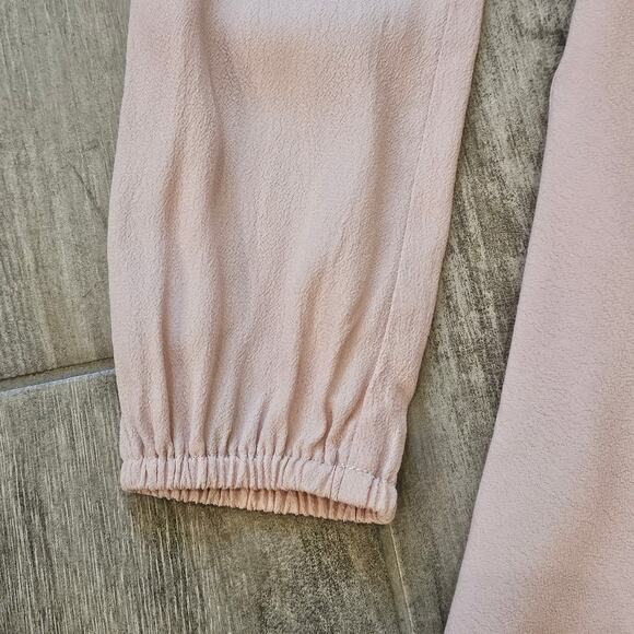 Lovers + Friends Dress Womens Size L Shimmy Pink Fit & Flare Mini Long Sleeve - Picture 5 of 16